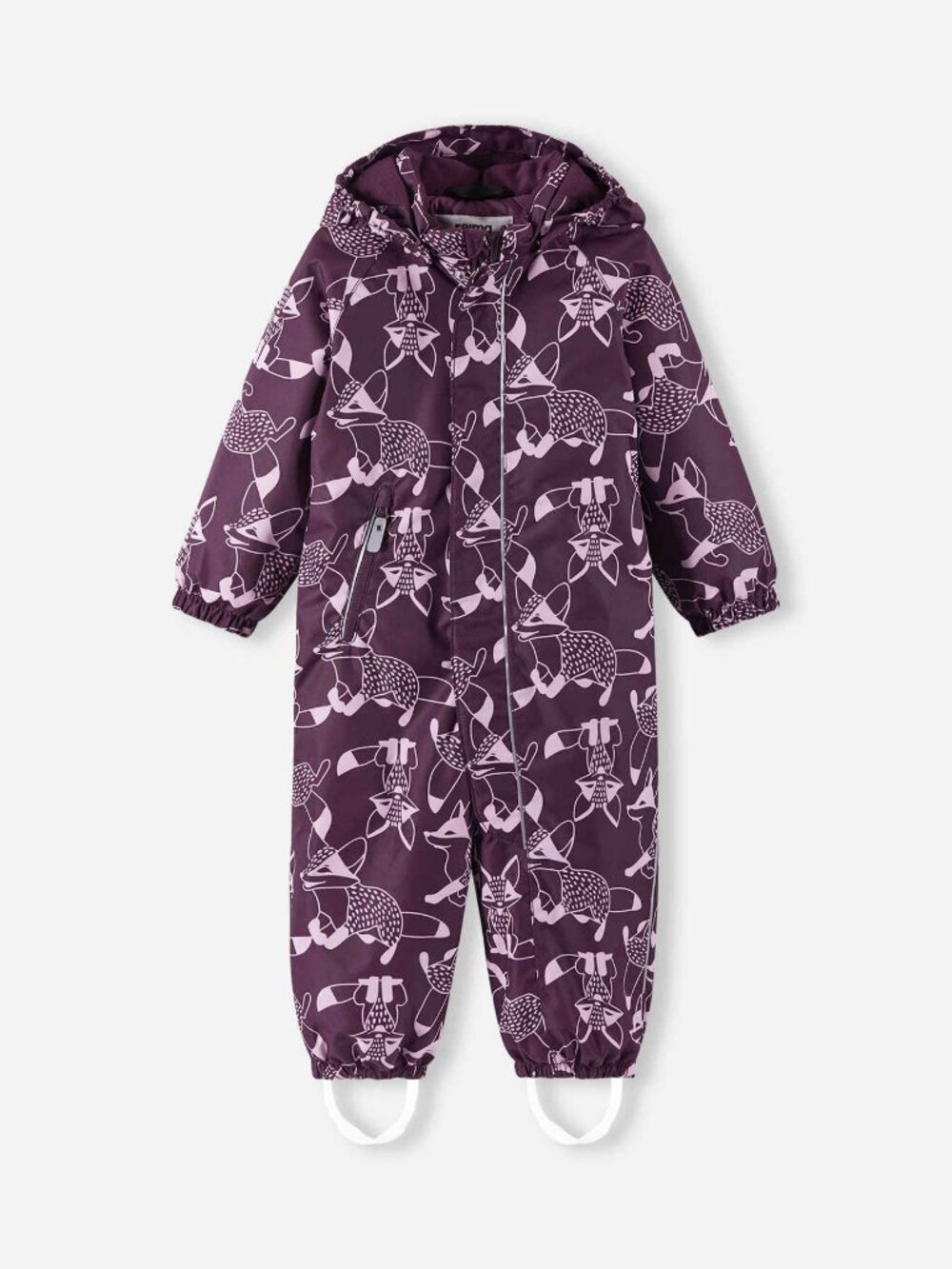 Reima Kids Fox Print Hooded Snowsuit Jumpsuit 2T